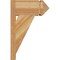 Ekena Millwork Traditional Arts & Crafts Rough Sawn Outlooker, Western Red Cedar, 8"W x 16"D x 24"H OUT08X16X24TRA03RWR - alternate 3